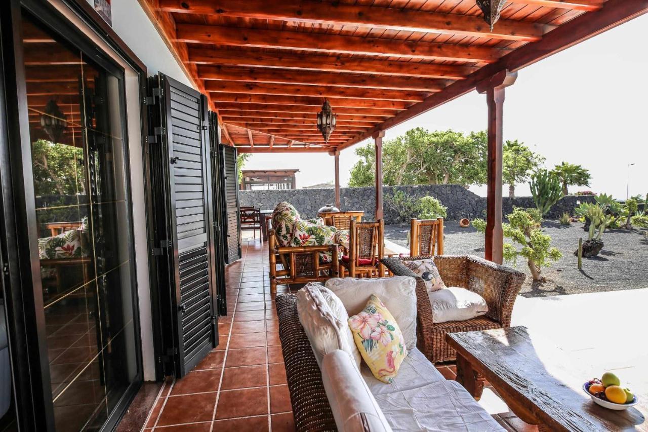 Villa Horizon Sunset Y Ocean Lanzarote Macher Bagian luar foto